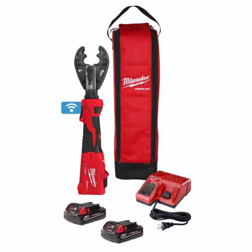 Milwaukee 2978-22BG M18™ FORCE LOGIC™ 6T Linear Utility Crimper Kit w/ BG-D3 Jaw - 8