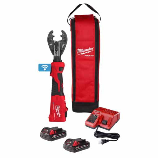 Milwaukee 2978-22O M18™ FORCE LOGIC™ 6T Linear Utility Crimper Kit w/ O-D3 Jaw  (2978-220) - 7