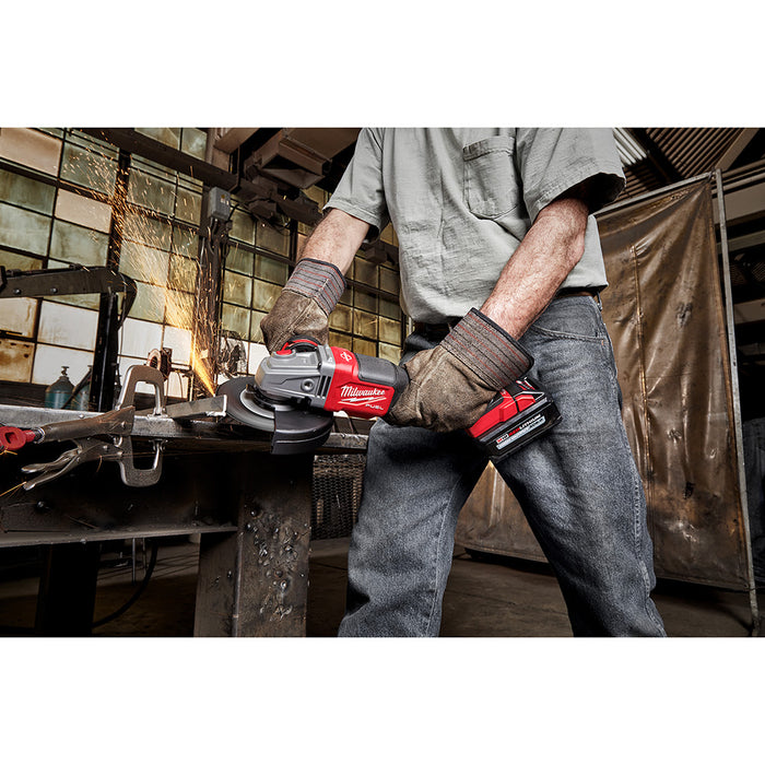 Milwaukee 2980-20 M18 FUEL 4-1/2" - 6" GRINDER, PADDLE SWITCH NO-LOCK, Bare - 9