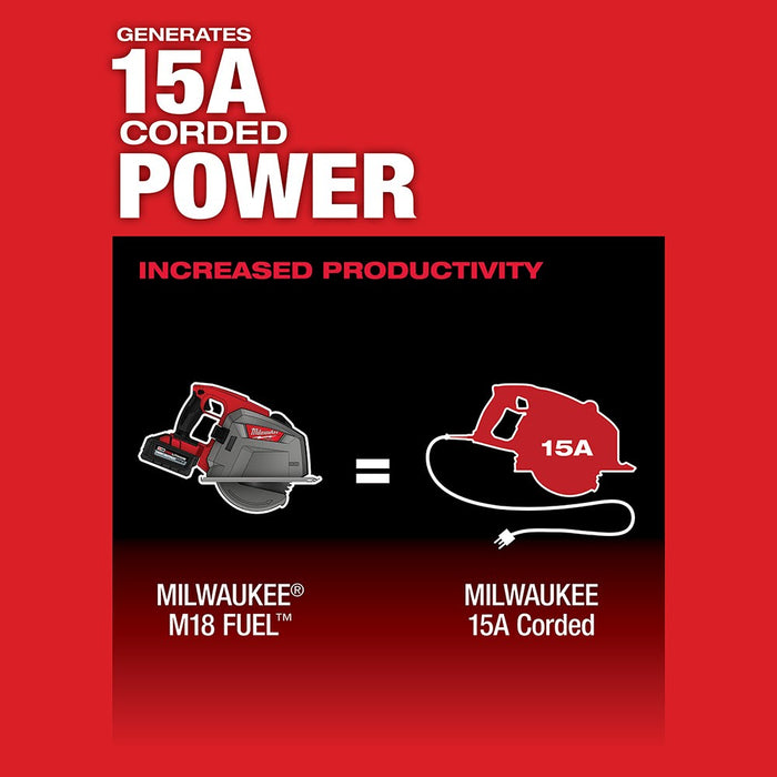 Milwaukee 2982-20 M18 FUEL 8" Metal Cutting Circular Saw (Tool Only) - 3