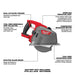 Milwaukee 2982-20 M18 FUEL 8" Metal Cutting Circular Saw (Tool Only) - 6
