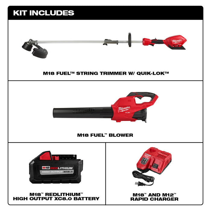 Milwaukee 3000-21 M18 FUEL™ 2 Tool Combo Kit - 2