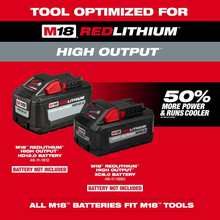 Milwaukee 3009-20 M18 FUEL Dual Battery Backpack Blower - 11