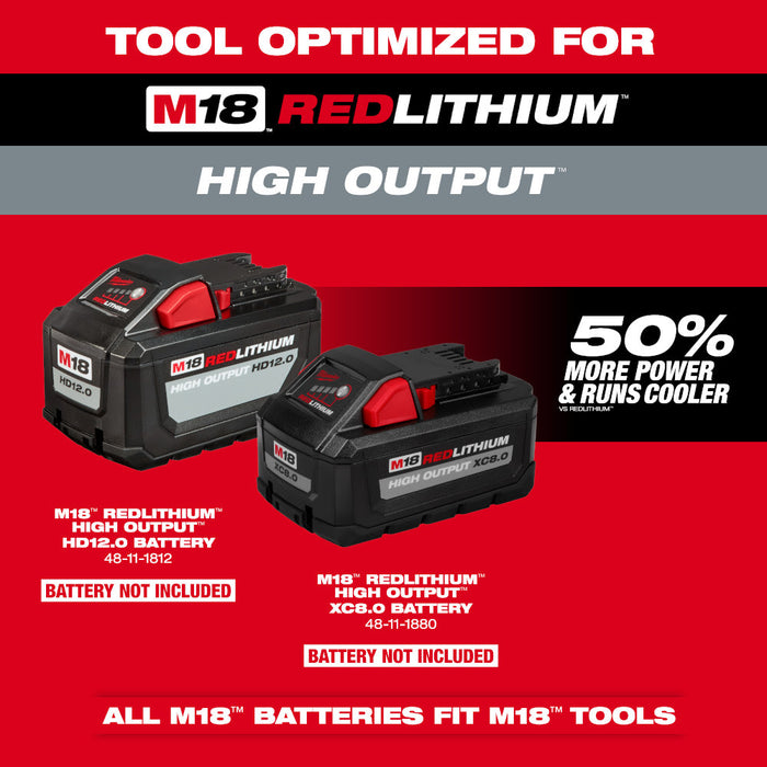 Milwaukee 3009-20 M18 FUEL Dual Battery Backpack Blower - 11