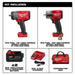 Milwaukee 3010-22 M18 FUEL 1/2" HTIW & 3/8" MTIW Automotive Combo Kit - 6
