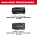 Milwaukee 3010-22 M18 FUEL 1/2" HTIW & 3/8" MTIW Automotive Combo Kit - 7