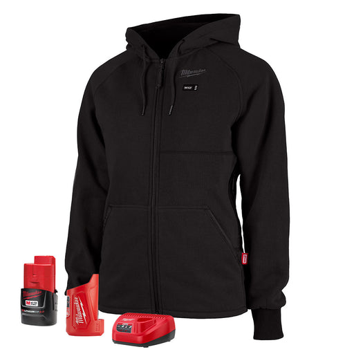 Milwaukee 336B-21 M12 Women's Heated Hoodie Kit Black