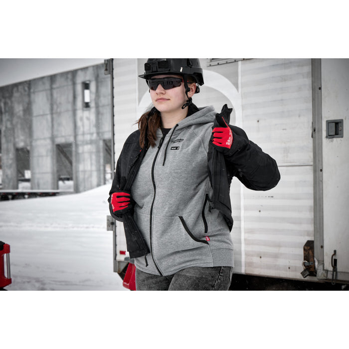 Milwaukee 336G-21 M12 Women's Heated Hoodie Kit Gray - 9