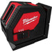 Milwaukee 3421 Green Cross Line Laser - 12