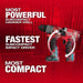 Milwaukee 3497-25 M12 FUEL 12-Volt Lithium-Ion Cordless 5-Tool Combo Kit w/(2) Batteries and Bag - 2