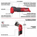 Milwaukee 3497-25 M12 FUEL 12-Volt Lithium-Ion Cordless 5-Tool Combo Kit w/(2) Batteries and Bag - 10