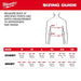 Milwaukee 351B-3X Midweight Pullover Hoodie Black 3X - 5