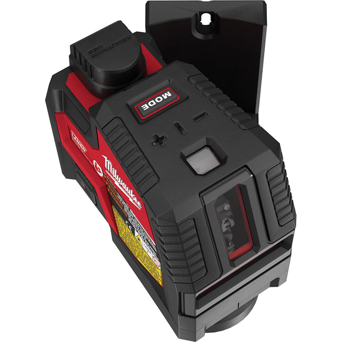 Milwaukee 3522-21 USB Rechargeable Green Cross Line & Plumb Points Laser - 4