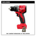 Milwaukee 3601-20 M18 Compact Brushless 1/2" Drill/Driver - 3