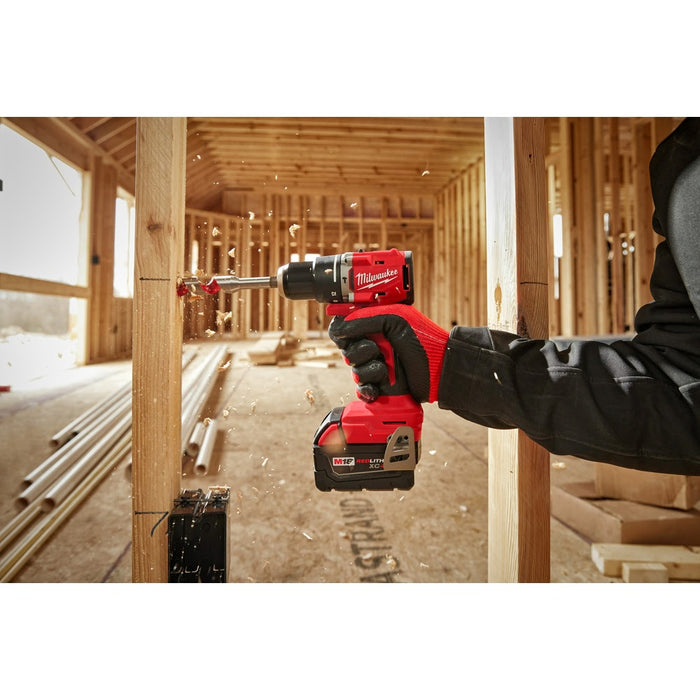 Milwaukee 3602-20 M18 Compact Brushless 1/2" Hammer Drill/Driver - 9