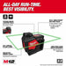 Milwaukee 3631-21 M12 Green Single Plane Laser Kit - 3