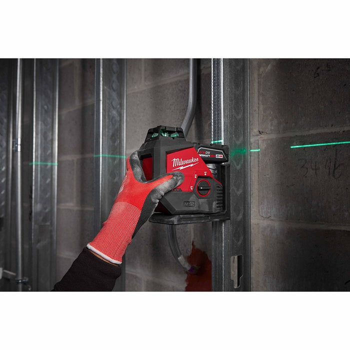 Milwaukee 3631-21 M12 Green Single Plane Laser Kit - 12