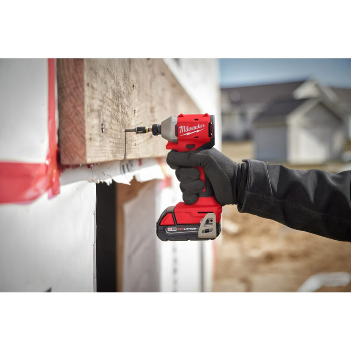 Milwaukee 3650-20 M18 Compact Brushless 1/4" Hex Impact Driver - 8