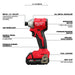 Milwaukee 3650-22CT M18 Compact Brushless 1/4" Hex Impact Driver Kit - 4