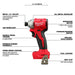 Milwaukee 3651-20 M18 Compact Brushless 1/4" Hex 3-Speed Impact Driver - 4