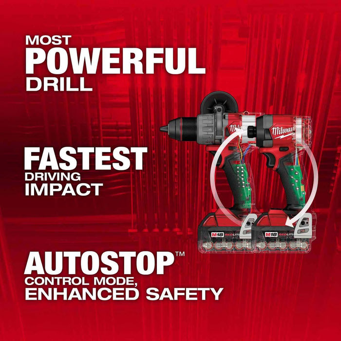 Milwaukee 3697-25 M18 FUEL 5-Tool Combo Kit - 2