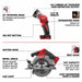 Milwaukee 3697-25 M18 FUEL 5-Tool Combo Kit - 10