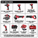 Milwaukee 3697-27 M18 Fuel 7-Tool Combo Kit - 3