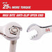 Milwaukee 45-96-9436 1-1/8" Combination Wrench - 4