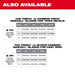 Milwaukee 48-00-5201 6" 8TPI Torch Metal Cutting Sawzall Blade with Carbide Teeth - 8