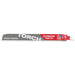 Milwaukee 48-00-5202 9" 7TPI Torch Metal Cutting Sawzall Blade with Carbide Teeth