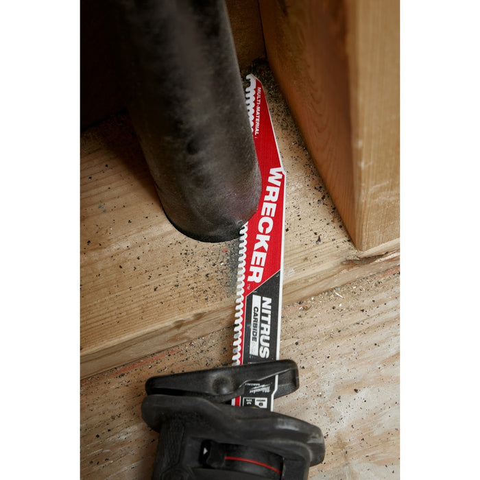 Milwaukee 48-00-5271 6" 6TPI The Wrecker with Nitrus Carbide 1PK - 14