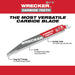 Milwaukee 48-00-5343 12" 6 TPI THE WRECKER™ with Carbide Teeth SAWZALL® Blade 3PK - 6