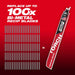Milwaukee 48-00-6252  9" Reciprocating Saw Blade10TPI The TORCH with NITRUS CARBIDE Teeth for Medium Metal 1PK  - 4