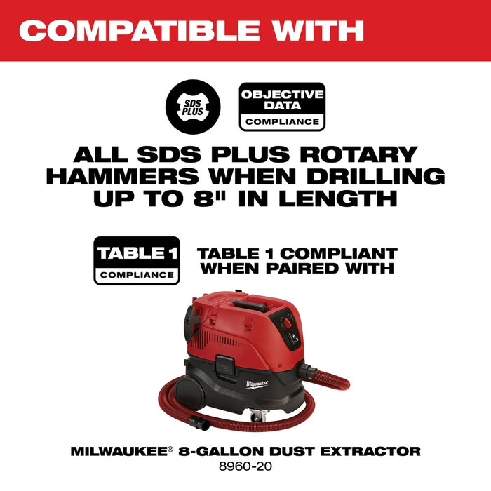 Milwaukee 48-03-3135 SDS+ DUST TRAP Drilling Shroud - 3