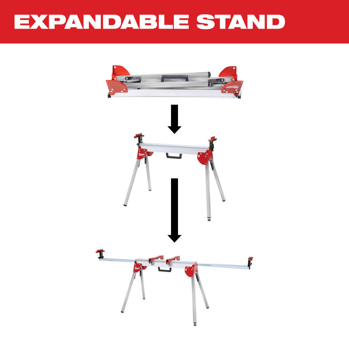 Milwaukee  48-08-0551 Folding Miter Saw Stand - 4