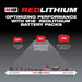 Milwaukee 48-11-1840 M18 REDLITHIUM XC 4.0 Extended Capacity Battery Pack - 6