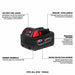 Milwaukee 48-11-1850R M18 Redlithium XC5.0 Resistant Battery - 3