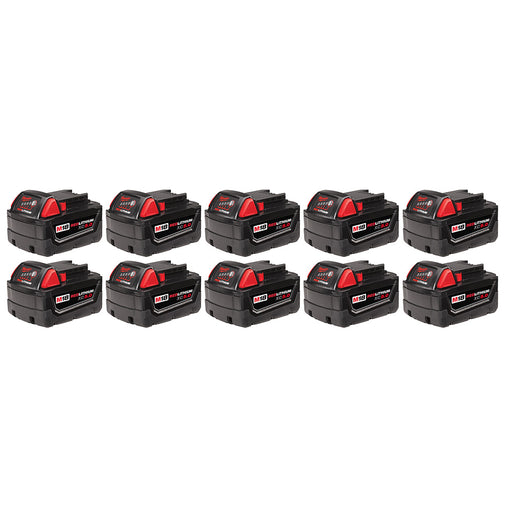 Milwaukee 48-11-1851 M18 5.0Ah Battery 10-Pack