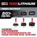 Milwaukee 48-11-1852 M18 REDLITHIUM XC 5.0 Extended Capacity Battery 2 Pack - 5