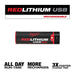 Milwaukee  48-11-2131 REDLITHIUM® USB 3.0AH Battery - 2