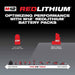 Milwaukee 48-11-2460 M12 REDLITHIUM XC 6.0 Extended Capacity Battery Pack - 6