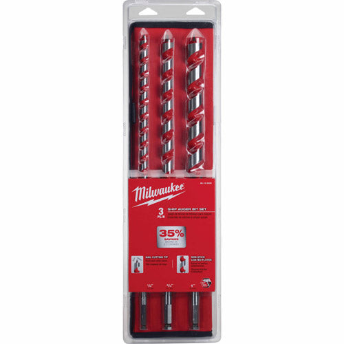 Milwaukee 48-13-3000 3-Piece Ship Auger Bit Set - 2