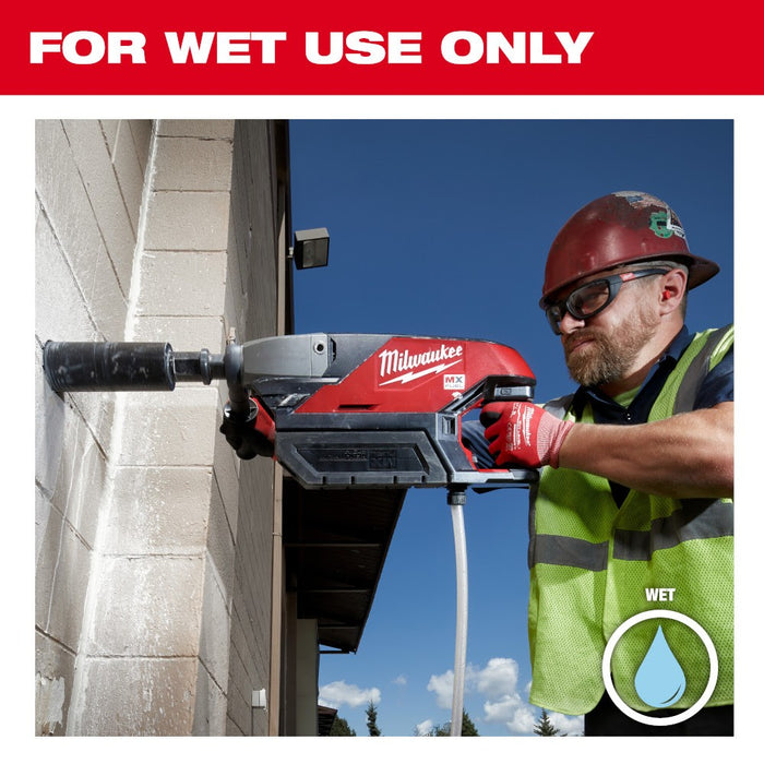 Milwaukee 48-17-5100 10" Diamond Ultra Wet Core Bit - 7