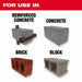 Milwaukee 48-20-3965 SDS Max 4CT MX4 1-1/8" x 8" x 13" - 4