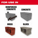 Milwaukee 48-20-3965 SDS Max 4CT MX4 1-1/8" x 8" x 13" - 4