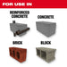 Milwaukee 48-20-7663 8pc. SDS Plus MX4 4-Cutter Drill Bit Kit - 3
