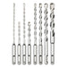 Milwaukee 48-20-7673 8pc. SDS Plus M/2 2-Cutter Drill Bit Kit