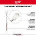 Milwaukee 48-20-8880 1/8" x 2" x 3-1/2" SHOCKWAVE Impact Duty Carbide Multi-Material Drill Bit - 4