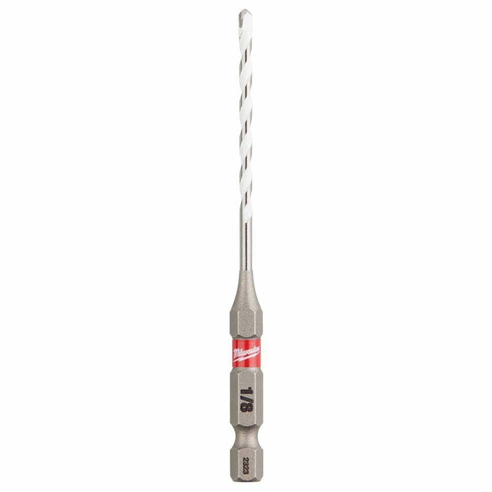 Milwaukee 48-20-8880 1/8" x 2" x 3-1/2" SHOCKWAVE Impact Duty Carbide Multi-Material Drill Bit - 12