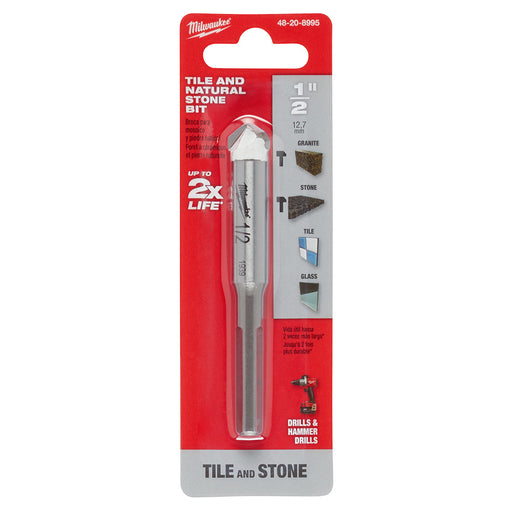 Milwaukee 48-20-8995 1/2" Natural Stone Bit - 2